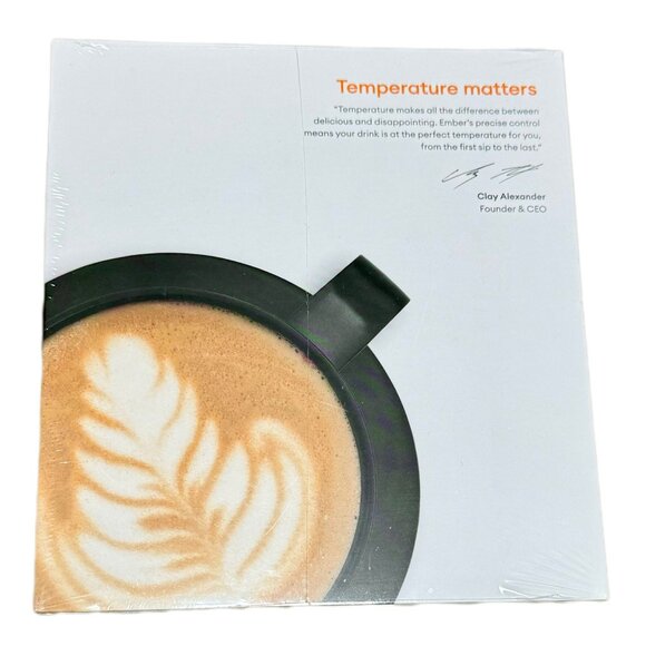 Ember Temperature Control Mug² Black 10 Oz / 295 Ml Brand New - Picture 2 of 4